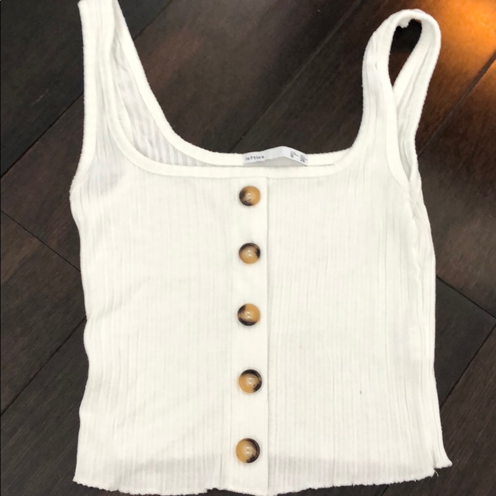 White tank top